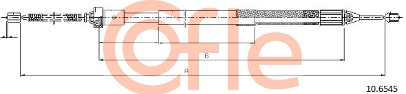 COFLE Seilzug, Feststellbremse