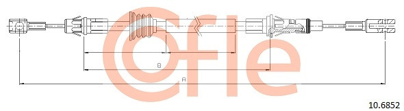 COFLE Seilzug, Feststellbremse