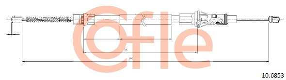 COFLE Seilzug, Feststellbremse