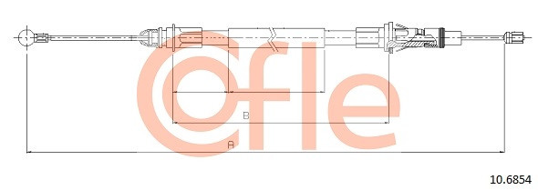 COFLE Seilzug, Feststellbremse