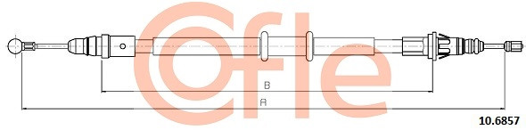 COFLE Seilzug, Feststellbremse
