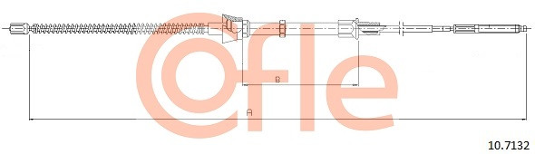 COFLE Seilzug, Feststellbremse