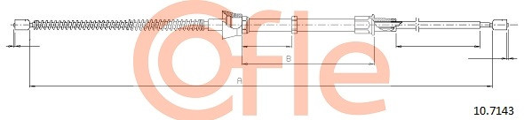 COFLE Seilzug, Feststellbremse