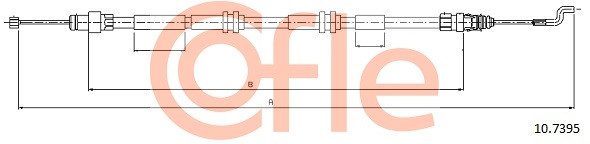 COFLE Seilzug, Feststellbremse