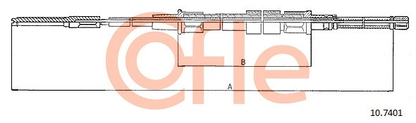 COFLE Seilzug, Feststellbremse