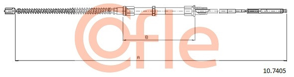 COFLE Seilzug, Feststellbremse
