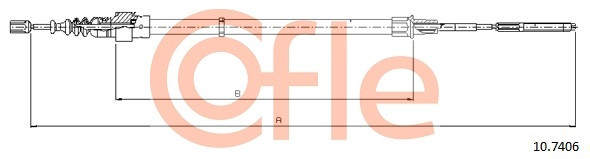 COFLE Seilzug, Feststellbremse