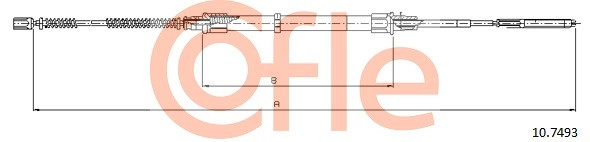 COFLE Seilzug, Feststellbremse