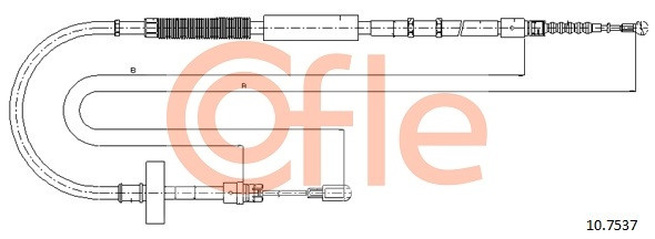 COFLE Seilzug, Feststellbremse