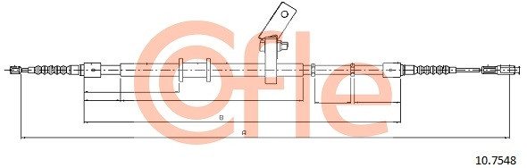 COFLE Seilzug, Feststellbremse