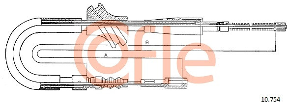 COFLE Seilzug, Feststellbremse