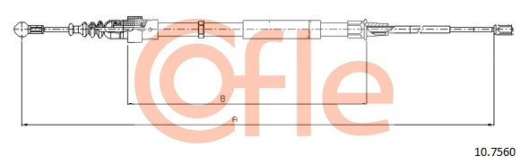 COFLE Seilzug, Feststellbremse