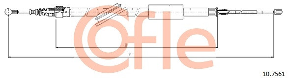 COFLE Seilzug, Feststellbremse