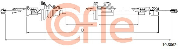COFLE Seilzug, Feststellbremse