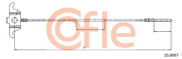 COFLE Seilzug, Feststellbremse
