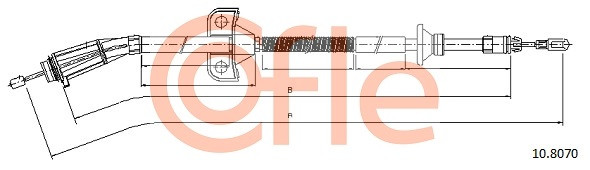 COFLE Seilzug, Feststellbremse