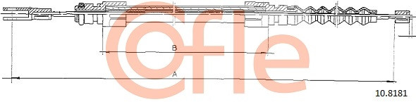COFLE Seilzug, Feststellbremse