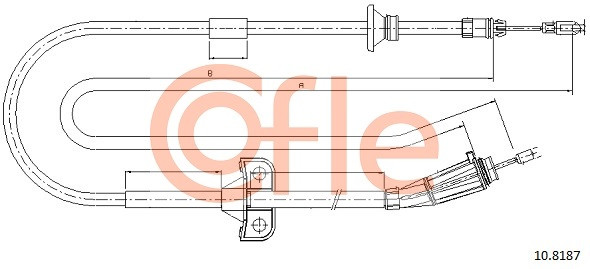 COFLE Seilzug, Feststellbremse