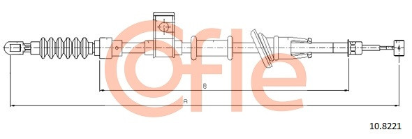COFLE Seilzug, Feststellbremse