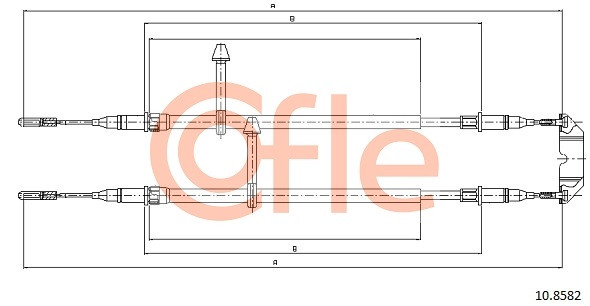 COFLE Seilzug, Feststellbremse