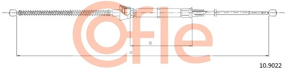 COFLE Seilzug, Feststellbremse
