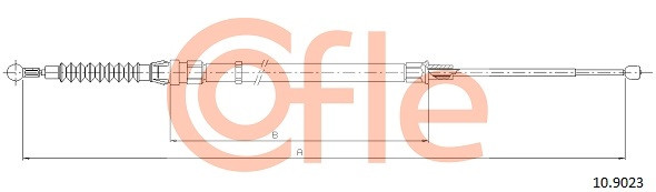 COFLE Seilzug, Feststellbremse