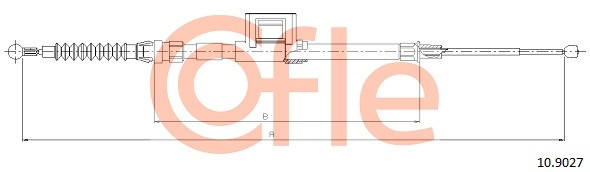 COFLE Seilzug, Feststellbremse