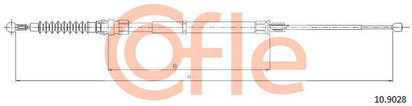 COFLE Seilzug, Feststellbremse