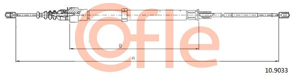 COFLE Seilzug, Feststellbremse
