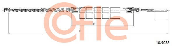 COFLE Seilzug, Feststellbremse