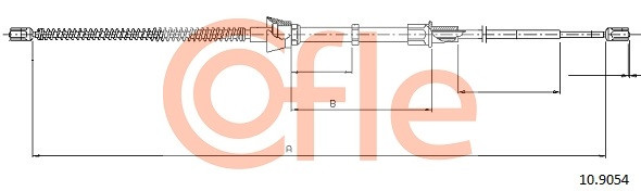 COFLE Seilzug, Feststellbremse