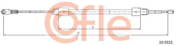 COFLE Seilzug, Feststellbremse