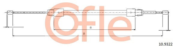 COFLE Seilzug, Feststellbremse