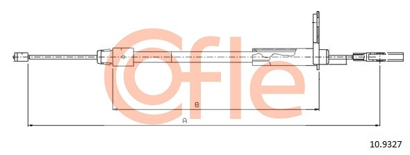 COFLE Seilzug, Feststellbremse