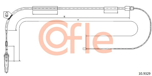 COFLE Seilzug, Feststellbremse