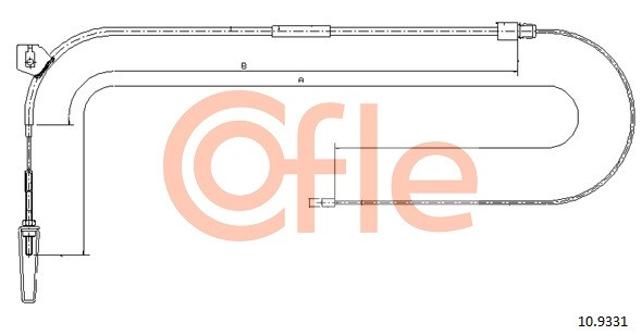 COFLE Seilzug, Feststellbremse