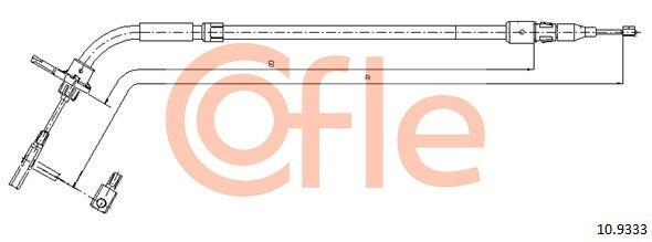 COFLE Seilzug, Feststellbremse