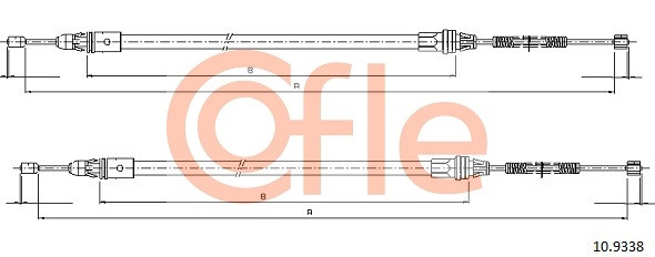 COFLE Seilzug, Feststellbremse