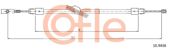 COFLE Seilzug, Feststellbremse