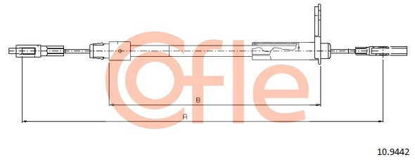 COFLE Seilzug, Feststellbremse