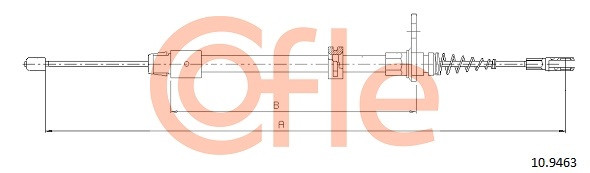 COFLE Seilzug, Feststellbremse