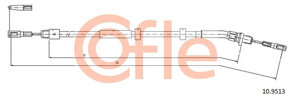 COFLE Seilzug, Feststellbremse