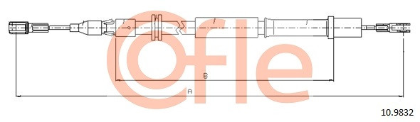 COFLE Seilzug, Feststellbremse