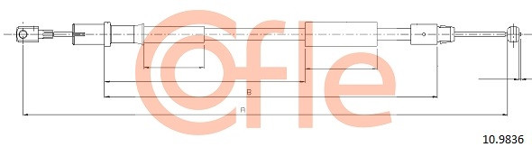 COFLE Seilzug, Feststellbremse