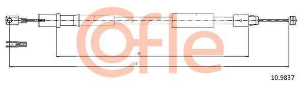COFLE Seilzug, Feststellbremse