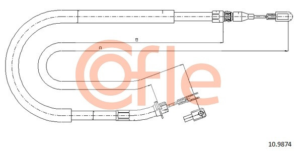 COFLE Seilzug, Feststellbremse