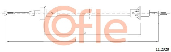 COFLE Seilzug, Kupplungsbetätigung