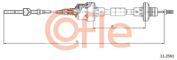 COFLE Seilzug, Kupplungsbetätigung