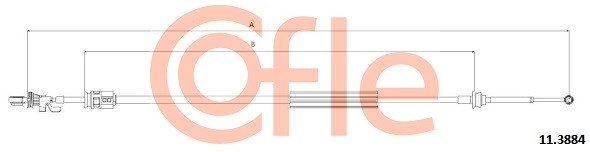 COFLE Seilzug, Schaltgetriebe