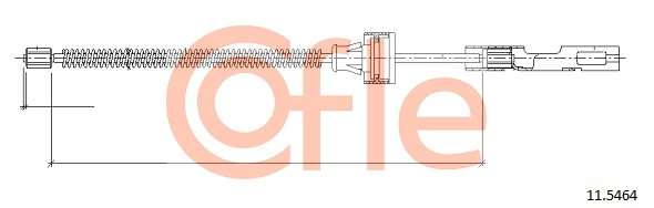 COFLE Seilzug, Feststellbremse